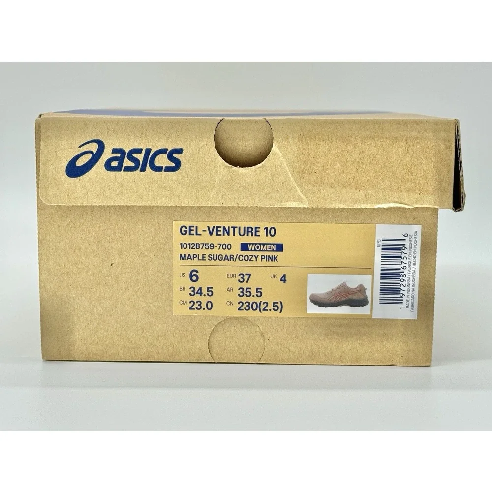 ASICS Women's Gel Venture 10 Maple Sugar Size 6 1012B759 700‎